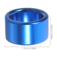 thumbnail image 2 of unbranded 10Ud Anillos Para Entrenamiento De En Aluminio Azul Fácil De, 2 of 6