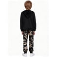 thumbnail image 5 of Arshiner Boys' 2 Piece Athletic Tracksuit Jogging Outfit Sweatsuit Zip Up Hoodie and Active Pants Sets, 5 of 6