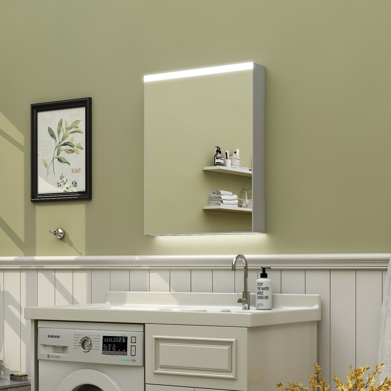 ExBrite LED Bathroom Medicine (Left Side) 24x30