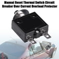 thumbnail image 3 of Overload Protector, Manual Reset Thermal Switch Circuit Breaker Over Current Overload Protector, 3 of 8