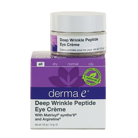 Dermo-E rides profondes Peptide Eye Creme, 0,5 Oz