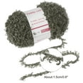 thumbnail image 2 of 2 Skeins Fur Yarn Soft Fluffy Chunky Yarn Fuzzy Eyelash Yarn Deep Gray for Crocheting - 55Yard/50m, 3.23ozx2, 2 of 6