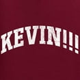 thumbnail image 6 of Wild Bobby Vintage Movie Quote KEVIN!!! Men Long Sleeve Shirt, Maroon, Large, 6 of 6