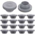 thumbnail image 2 of SHISUYAN Medical Bottle Rubber Inner Stopper Plugs for Lab Seal Equipment Composite Material Grey, 2 of 8