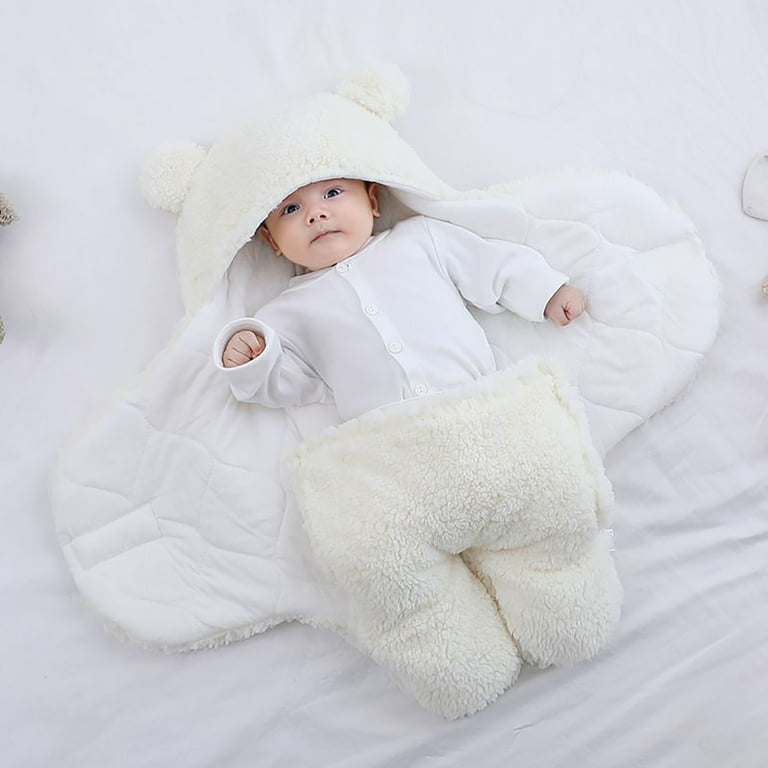 Baby Fleece Blanket Stroller, Newborn Winter Baby Blanket