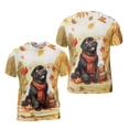 thumbnail image 3 of Welcome Fall Newfoundland Enjoys School Time Autumn Fall Leaves All Over Print 3D Shirt Unisex Merch Newfie Dog Lover Gifts - 02013, 3 of 6