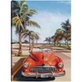 thumbnail image 1 of Cuadro Decorativo - Día de playa retro I Jr  Impresión en canvas, estrechado, 1 of 1