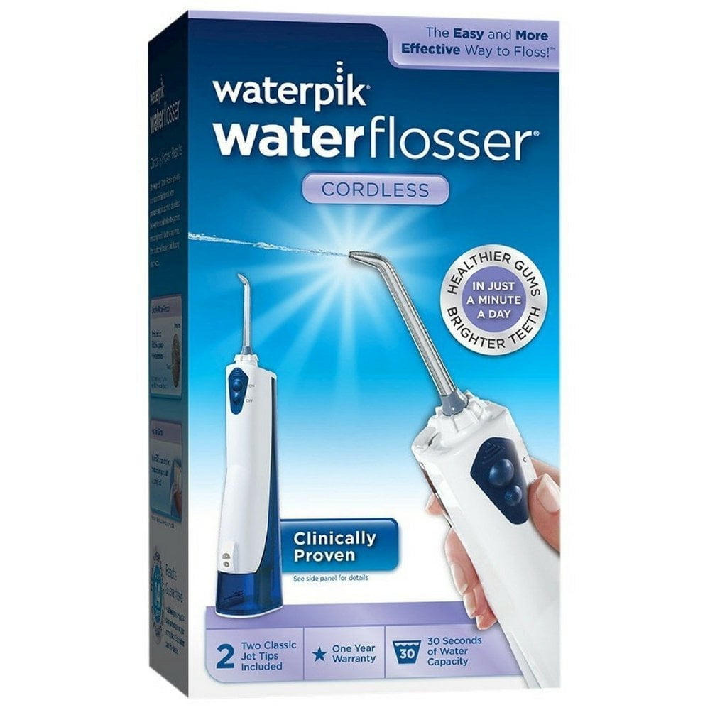 Waterpik Cordless Dental Water Jet WP360W 1 Each (Pack of 6) Walmart