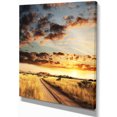 thumbnail image 2 of Cloudy African Prairie with Pathway - Extra Large Landscape Canvas Art, 2 of 3