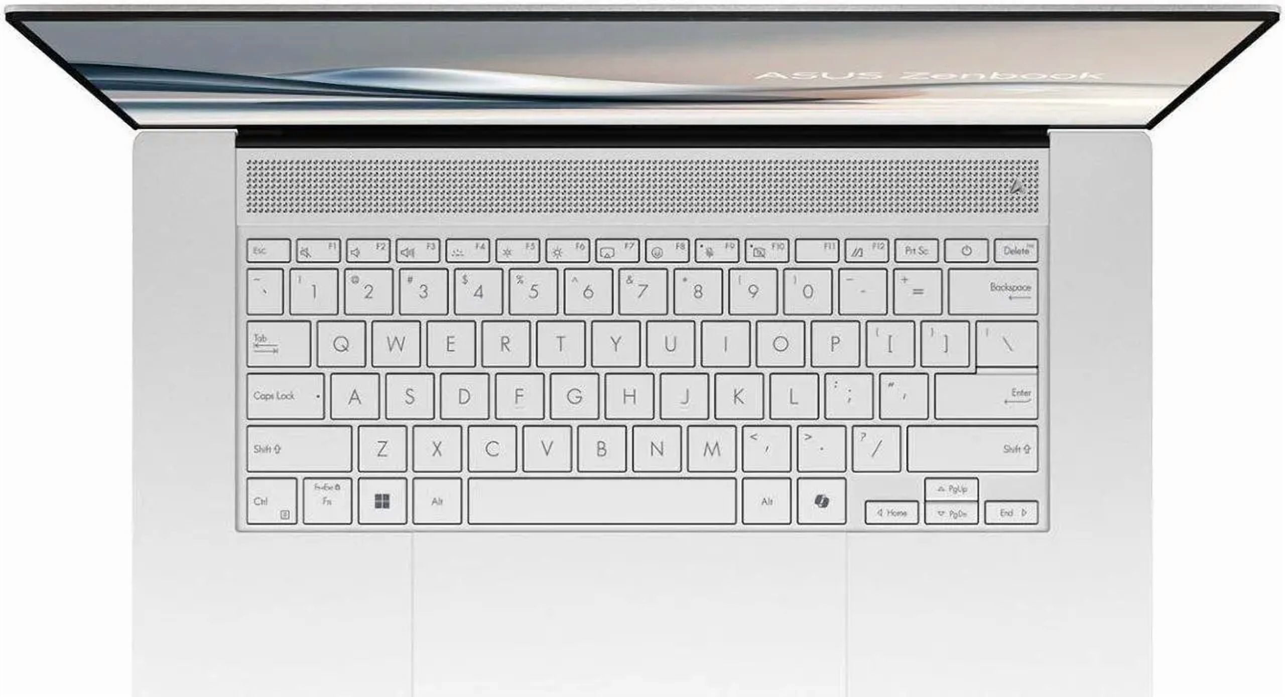 ASUS - Zenbook S 16 16 3K OLED Touch Screen Laptop, AMD Ryzen AI 9 365 - 24GB Memory - 1TB SSD - Scandinavian White