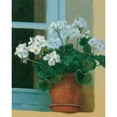 thumbnail image 2 of Novak, Shirley 15x18 Gold Ornate Wood Framed with Double Matting Museum Art Print Titled - Creancey Geraniums II, 2 of 4