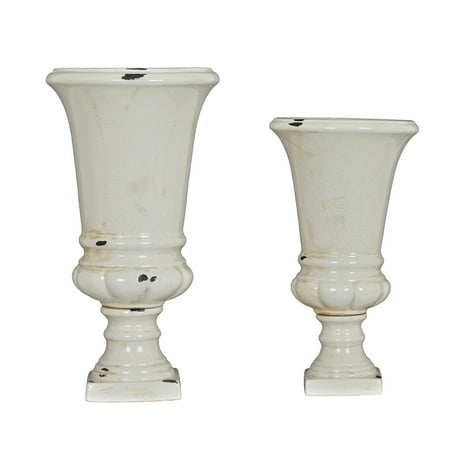 inch venusian urn distressed vases ceramic dialog displays option button additional opens zoom