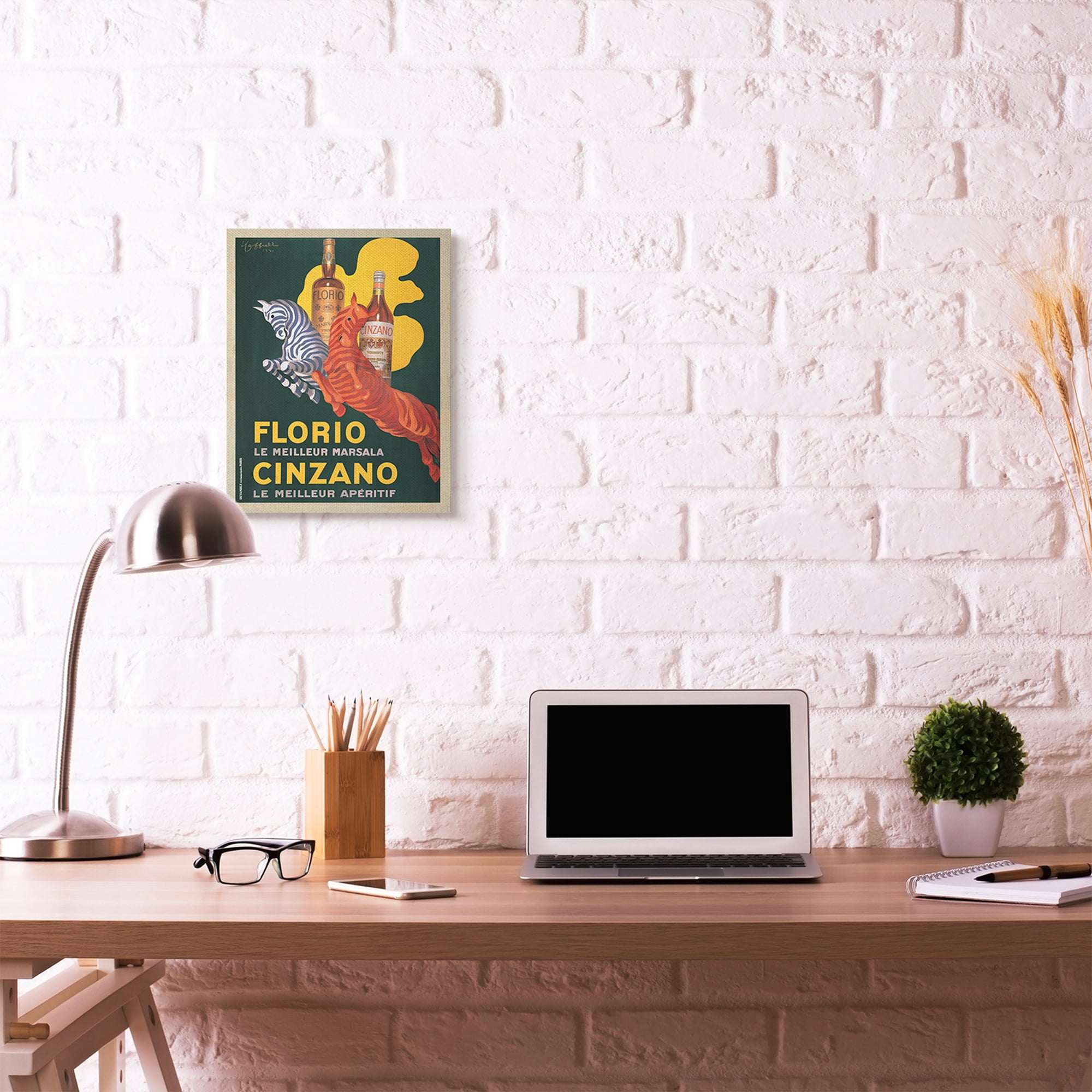 Stupell Home Décor Framed Canvas Art Print, 2" x 17"