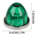 thumbnail image 3 of Glass Plastic Watermelon Lanterns Truck Side Light Truck Width Indicator Light Indicator Light Side Light LED Light Ship Signal Light, 3 of 5