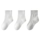 thumbnail image 2 of Kids' 3-Pack Cotton Mid-Calf Tube Socks for Boys and Girls - Soft, Sweat-Absorbing, Odor-Resistant Sports Socks for Daily Wear, 2 of 6