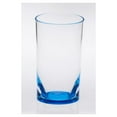 thumbnail image 4 of LeadingWare Hi Ball Oval Halo Acrylic Drinking Glasses Set of 4 (15oz) - 3.35" W x 3.35" L x 5.9" H Clear-DishWasher Safe, 4 of 5