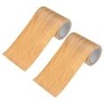 thumbnail image 1 of Uxcell Ruban de Réparation à Grain de Bois 2 Rouleaux, 3.15 Pouces x 15 Pieds Ruban de Sol en Bois Auto-Adhésif, Réparation Texturée Réaliste [Érable de Blé], 1 of 2