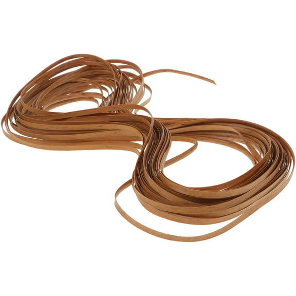 EXHUMKY Durable Plastic Rattan Chair Repair Material for DIY Weaving Crafts Multi Color Pe Material