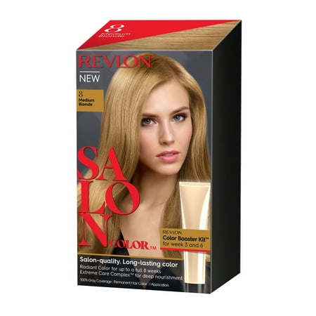 Revlon Salon Hair Color Medium Blonde, 1 (Best Salon Hair Dye Brand)