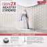Delta Dryden Single Handle Bathroom Faucet: Chrome