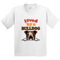 thumbnail image 3 of Inktastic English Bulldog Dog Youth T-Shirt, 3 of 5
