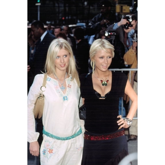 Nicky And Paris Hilton At The World Premiere Of Enough 5212002 Nyc By Cj Contino. Celebrity