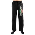 thumbnail image 5 of Friends Sitcom Central Perk Mens Black Sleep Pajama Pants-Small, 5 of 7