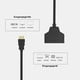 thumbnail image 2 of Cable Adaptador Divisor Compatible Con 1080P 1 A 2 para PC TV Xbox, 2 of 7