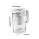 thumbnail image 3 of ¡Compra Inteligente!, Hervidor de agua fría para el hogar, de alta temperatura, gran capacidad, para el hogar, refrigerador, tetera de hierbas, tetera, barra de bebidas Akmoler, 3 of 7