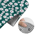 thumbnail image 5 of Honeii Daisies Flowers Pattern Bathroom Anti-Skid Pad Bathroom Mat Vintage Seamless Pattern Not-Slip Toilet Rug Set, 5 of 6