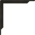 thumbnail image 3 of Ekena Millwork 2"W x 14"D x 14"H Stockport Steel Bracket, Hammered Dark Bronze, 3 of 12