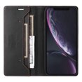 thumbnail image 6 of Allytechgroup Wallet Case for iPhone XR, Slim Lightweight PU Leather Stand Flip Phone Case with Credit Card Slot Shockproof Protective Back Cover for iPhone XR Women Men, Black, 6 of 9