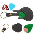 thumbnail image 4 of 1 juego de estuche para púas de guitarra, estuche para transportar púas, bolsa de almacenamiento para guitarra con púas de guitarra., 4 of 7