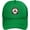 Green, variant on Army Veteran 2nd Armored Baseball Cap Adjustable Classic Vintage Low Profile Washed Polyester Dad Hat for Men