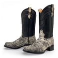 thumbnail image 4 of The Western Shops Men’s Leather Midcalf Western Boot, Calf Cow Hair, Square Toe, 4 of 5