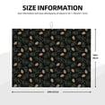 thumbnail image 2 of Yiaed Pine Cone Woodland Pattern Print Highly Absorbent Microfiber Kitchen Counter Mat, Dish Drying Pad for Dishes, Utensils, Pots and Pans, Large 18" x 24", 2 of 7