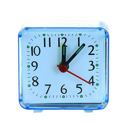 Tingyi Square Crystal Alarm Clock Watch, Crystal Alarm Clock