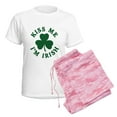 thumbnail image 6 of CafePress - Kiss Me I'm Irish Women's Light Pajamas - Women's Short Sleeve Print T-Shirt and Pants Light Cotton Pajama Set, 6 of 7