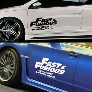 Fast And Furious Car Decals