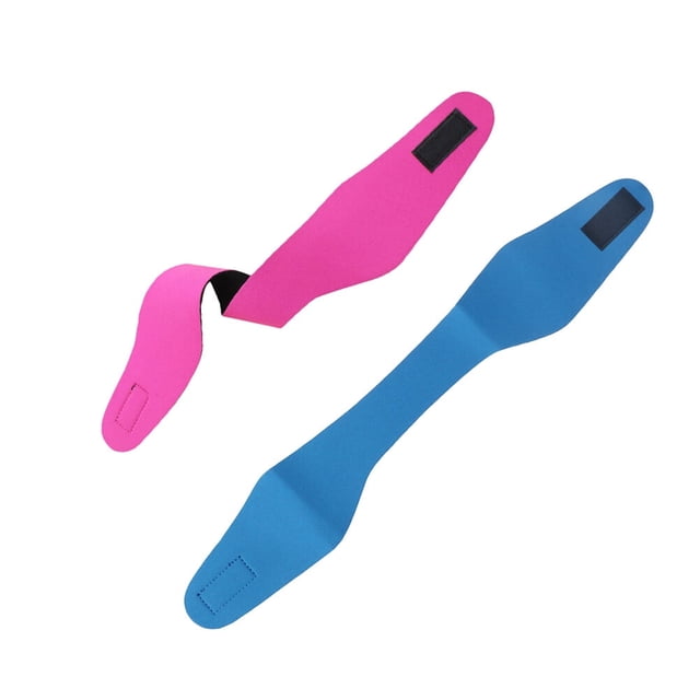 Mizh - 2 protectores de oídos para natación, impermeables, para buceo (azul talla L y rosa talla L)