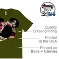 thumbnail image 5 of Mickey Flower Shirt, Mickey Floral Shirt Wreath T-Shirt Adult Women Ladies Boho Character Shirt (Olive, XX Large), 5 of 6
