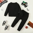 thumbnail image 6 of XAOWF Child Boys Halloween Sets Casual Skeleton Printed Long Sleeve Round Neck Pullover And Pants Two Piece Set Trendy Relaxed Fit Outfit 5-6 Years, 6 of 8