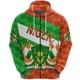 thumbnail image 4 of Sudadera con capucha y cremallera con el emblema nacional de Níger y la bandera de Níger para hombre, ropa informal 2024, jerséis deportivos de calle para hombre, 4 of 5