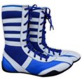 thumbnail image 6 of Professional Boxing Shoes Breathable Wrestling Shoes, Training Shoe for Adult & Youth Men Women Non Slip Rubber Sole Lightweight Boots (White & Blue, 10), 6 of 6