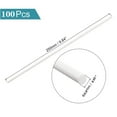 thumbnail image 4 of ABS Styrene Plastic Round Bar Rod Dia 0.8mm Length 9.8" 250mm White for Architectural Model Making DIY 100pcs, 4 of 5