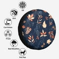 thumbnail image 6 of Kdxio Autumn Leaves With Blue for Tire Cover Wheel Protectors Tyre Covers Weatherproof Wheel Covers Universal Fit for Trailer Rv SUV Truck Camper Travel Trailers 14 inch, 6 of 8