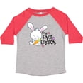 thumbnail image 3 of Inktastic My 1st Easter with Cute Bunny and Carrot Boys or Girls Toddler T-Shirt, 3 of 5