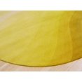thumbnail image 2 of EORC T180YL8X8R Hand-Tufted Wool Desertland Rug, 8' Round, Yellow, 2 of 5