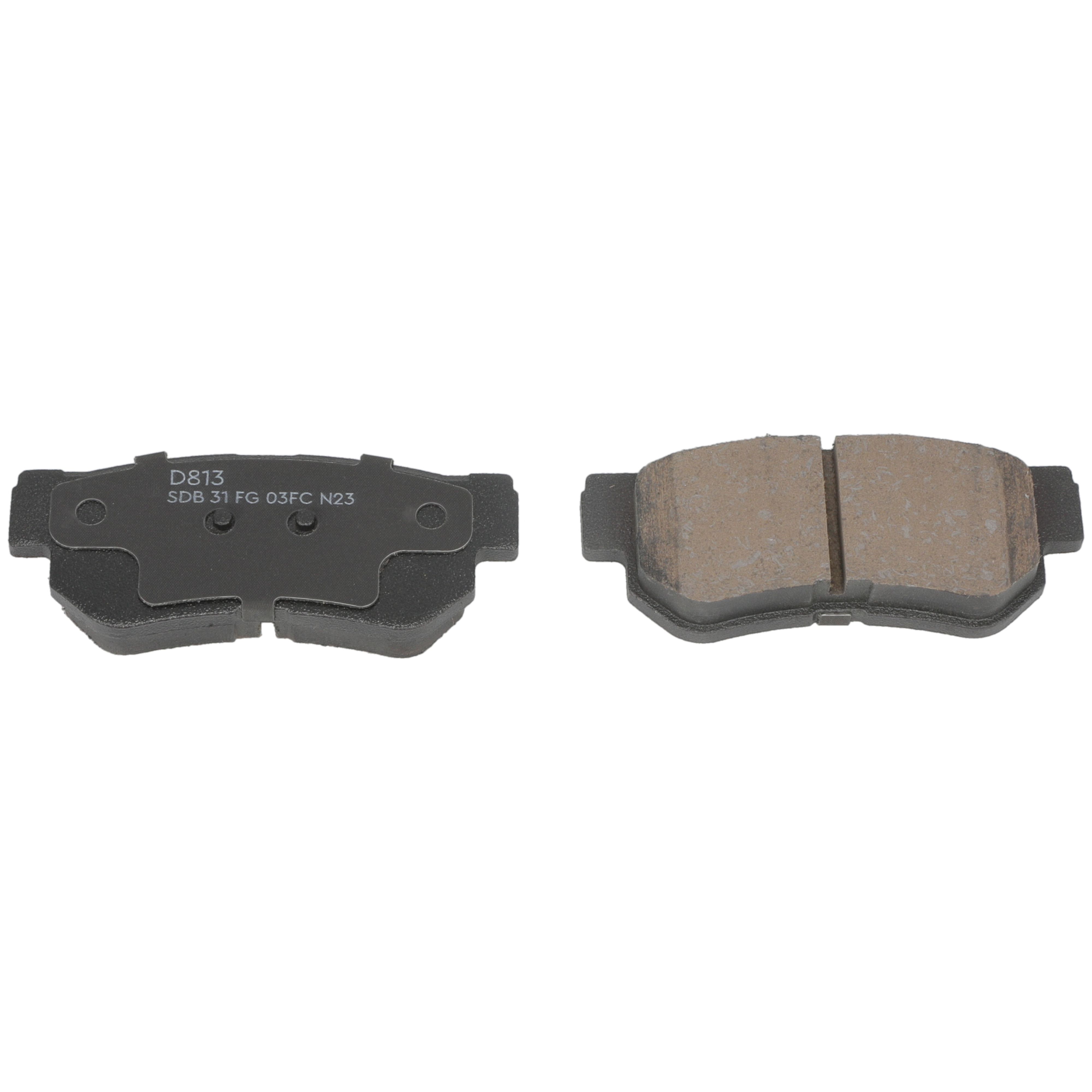 Winstop Brake Pad Set, Rear WS.0813.0.C, Hyundai Elantra 2010-2007