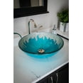 thumbnail image 6 of Blue Ice Glass Vessel Sink, 6 of 8
